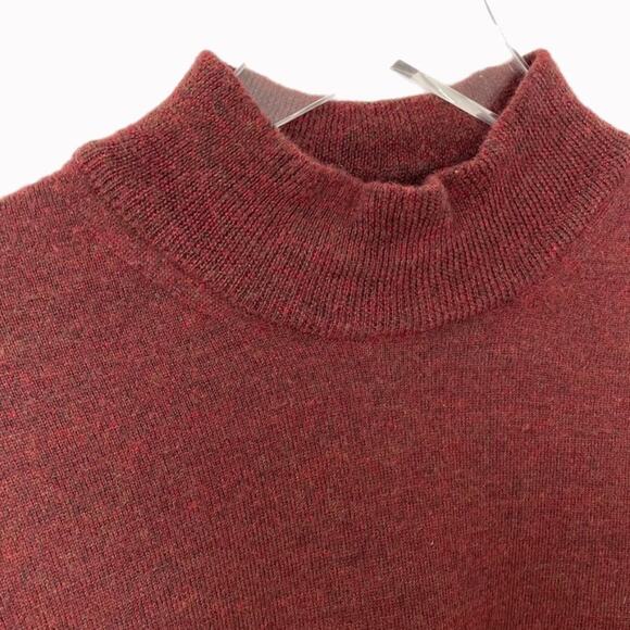 Vintage 90s Mock Neck Sweater Sz M - Picture 3 of 4